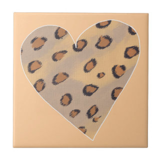 Leopards du coeur, Carreaux personnalisés