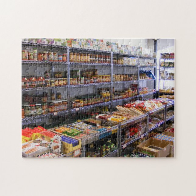 L'épicerie russe cogne le puzzle (Horizontal)