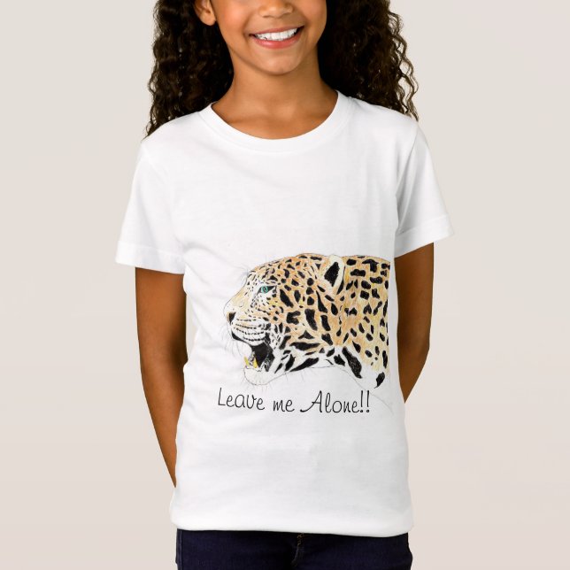 Lepord Laisse-moi tranquille ! ! T-shirt (Devant)