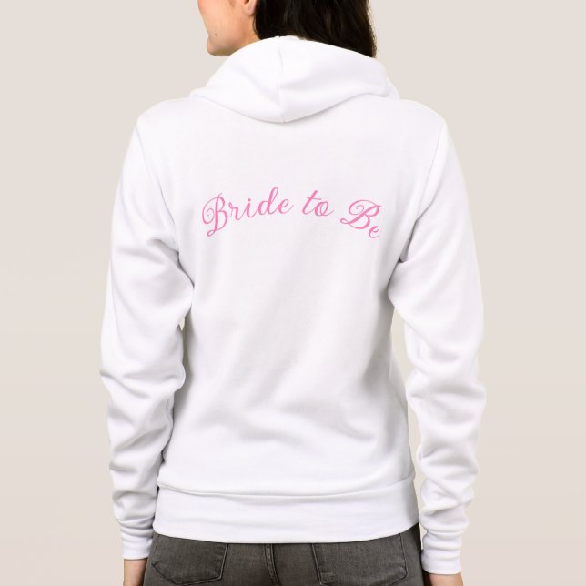 L'épouse des femmes à être Sweat - shirt à capuche (Dos)