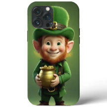 Leprechaun et Pot of Gold iPhone / coque ipad