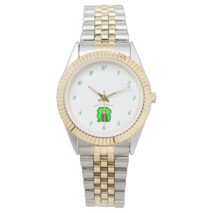 Leprechaun Magic Unisex Montre Bracelet à deux ton