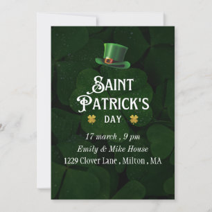 Leprechaun St.Patrick's Day Party Invitation