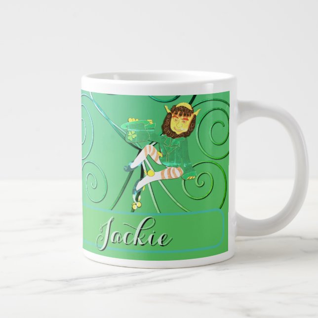 Leprechaun St. Patrick's Specialty Mug (Droite)