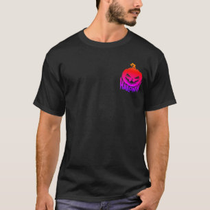 L'équipe Boo Orange Halloween T-Shirt Famille à as