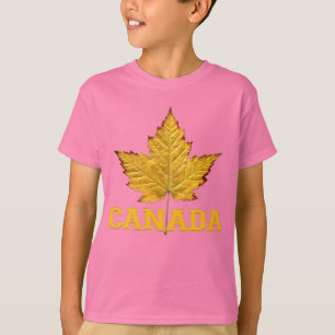L'équipe canadienne de t-shirt Enfants Bio Canada