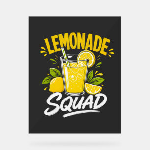 L'équipe de limonade Graphiques Citron Frais d'Été