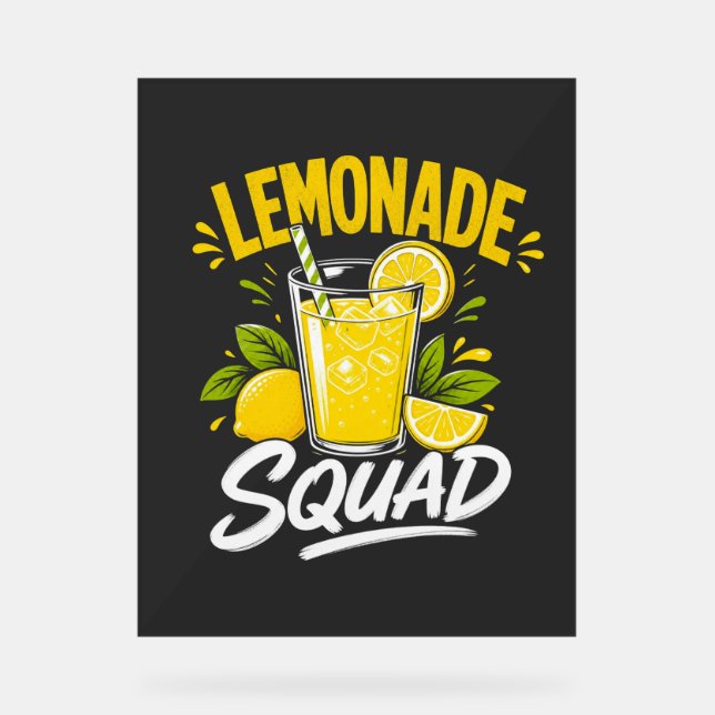 L'équipe de limonade Graphiques Citron Frais d'Été (Recto)