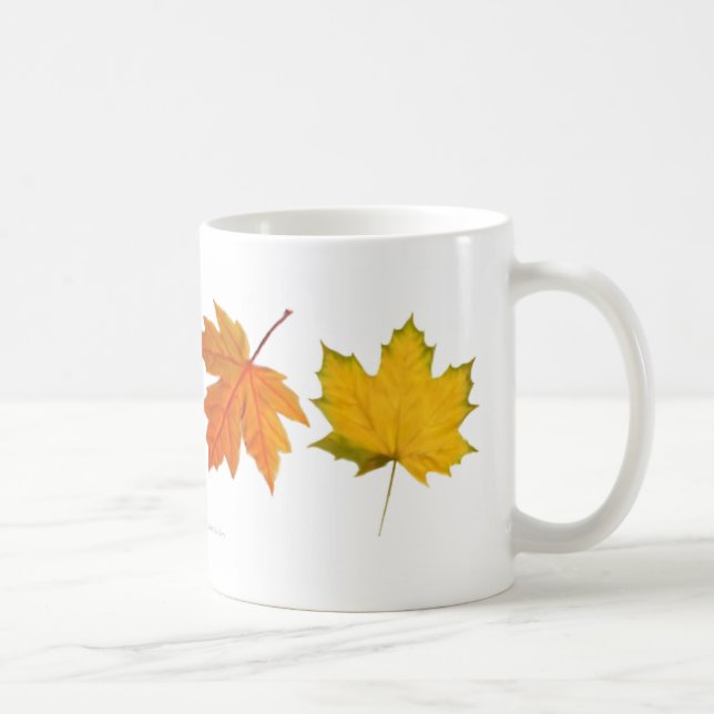 L'érable d'automne laisse la tasse (Droite)