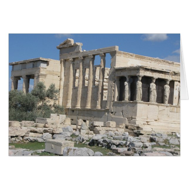 L'Erecthion - site le plus sacré de la Grèce antiq (Devant horizontal)