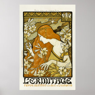 L'Ermitage - affiche de Nouveau d'art par Paul