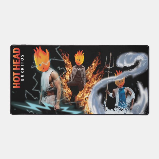 Leroy Trio Desk Mat (Recto)