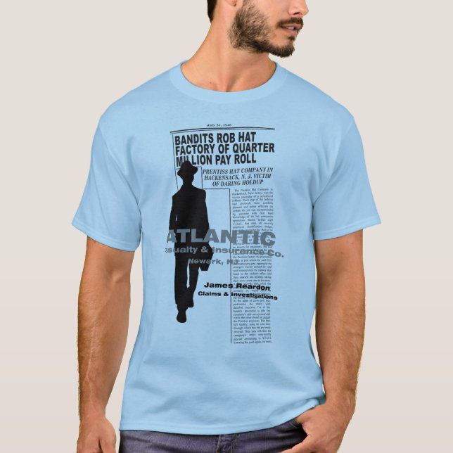 Les 1946) T-shirts Noir de film de TUEURS ( (Devant)