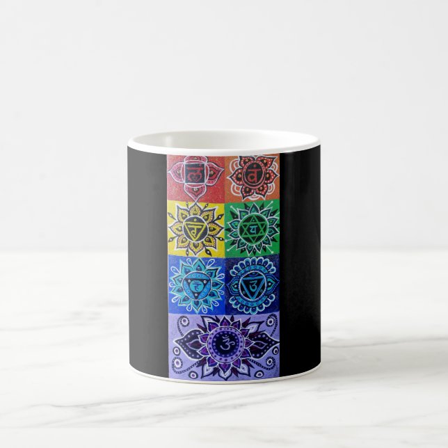 Les 7 Chakras Mug (Centre)