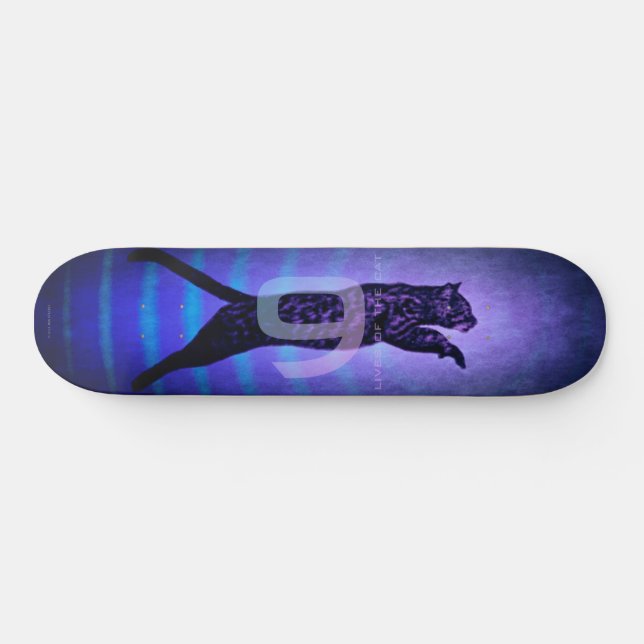 Les 9 vies du skateboard The Cat (Horz)