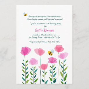 Les abeilles sont en pleine invitation