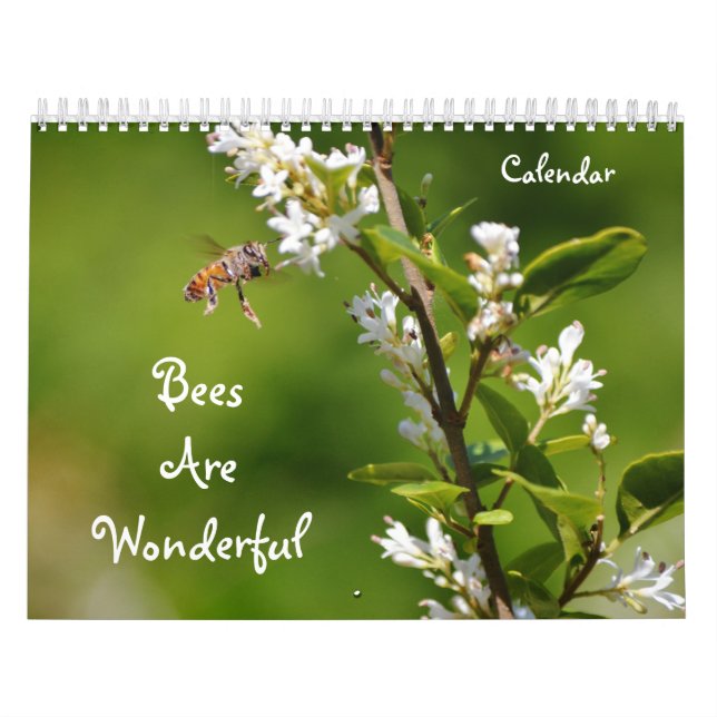 Les abeilles sont merveilleux calendrier naturel d (Protection)