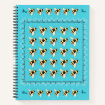 Les abeilles sur le Carnet de la spirale bleue