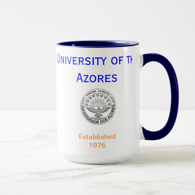 Les Açores - tasse d'université (Droite)