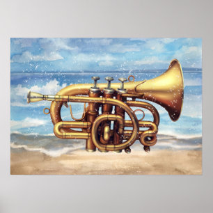 Les affiches de musique chaude de Smokin