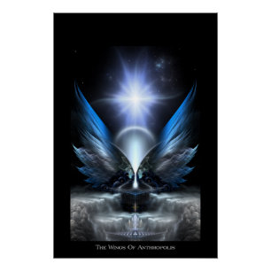 Les Ailes D'Anthropolis Poster Parfait