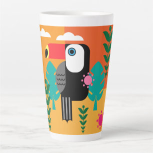 Les amateurs d'oiseaux toucans Mug à café à deux t