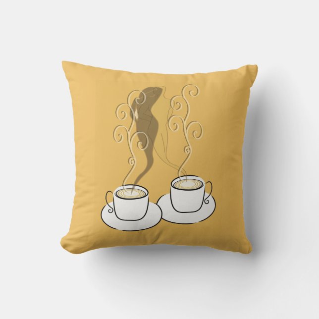 Les Amateurs En Coussin À Vapeur De Café (Recto)