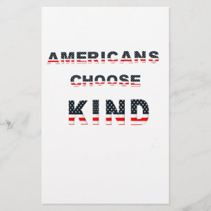 Les Américains choisissent gentiment