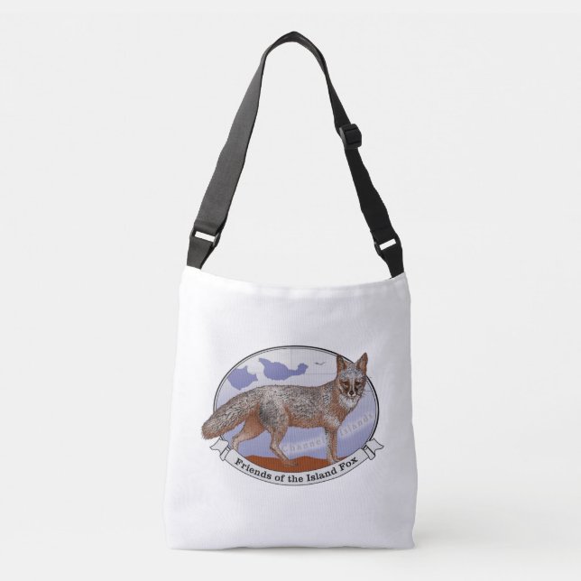 Les amis de l'île Fox Logo Sac carrossable (Devant)