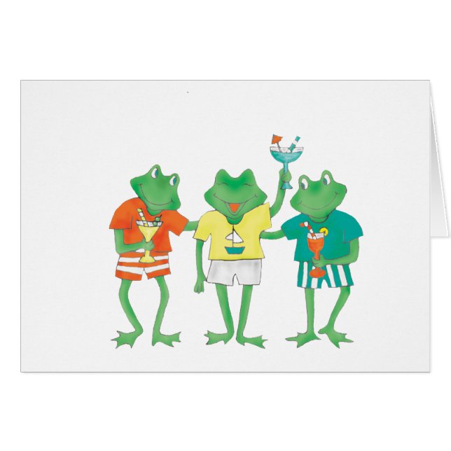 Les amis de plage (Devant horizontal)