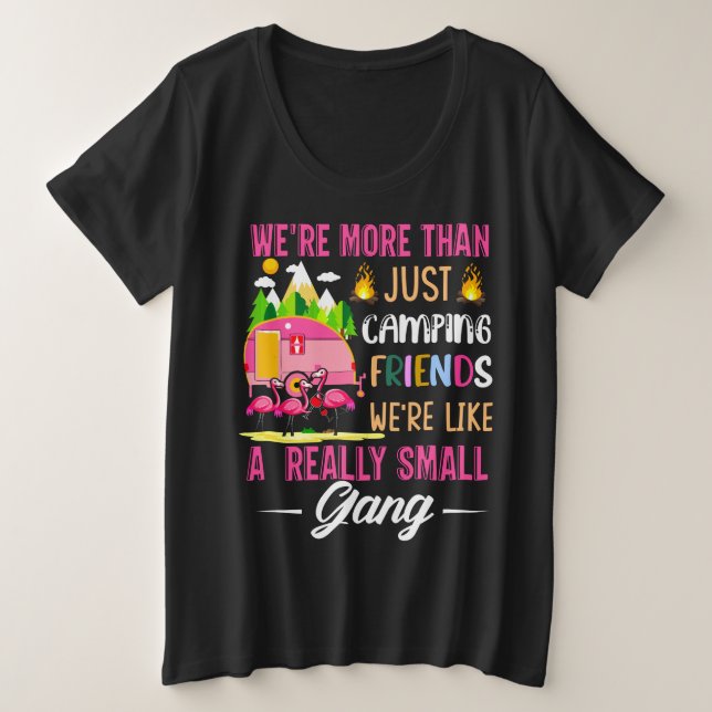 Les Amis Du Camping Sont Comme Une Petite Bande (Design devant)