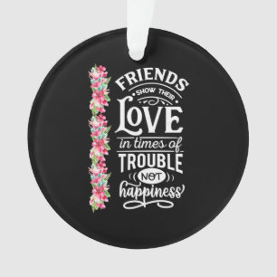 Les amis montrent leur amour