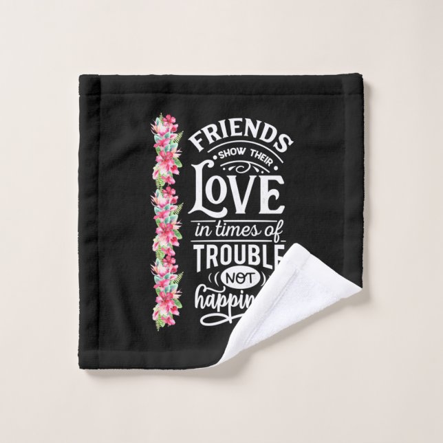 Les amis montrent leur amour (Gant de toilette)