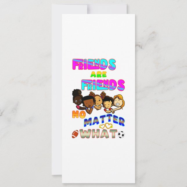 Les Amis Sont Amis Peu Importe Ce Que (Devant)