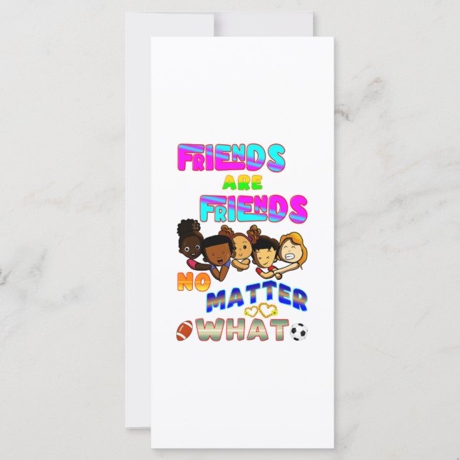 Les Amis Sont Amis Peu Importe Ce Que (Devant)