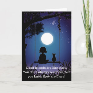 Les amis sont comme la carte Stars