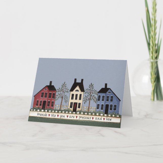 Les amis vous aiment - carte de voeux (Devant)