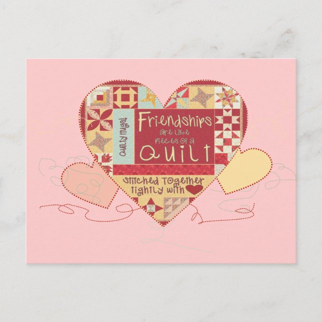 Les amitiés sont comme des cartes postales (Devant)