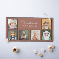 Les anges de grand-mère Six photos de petits-enfan