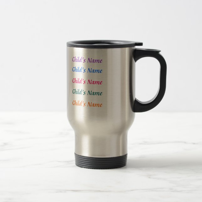 Les ANGES de la MAMAN - tasse de voyage (Droit)