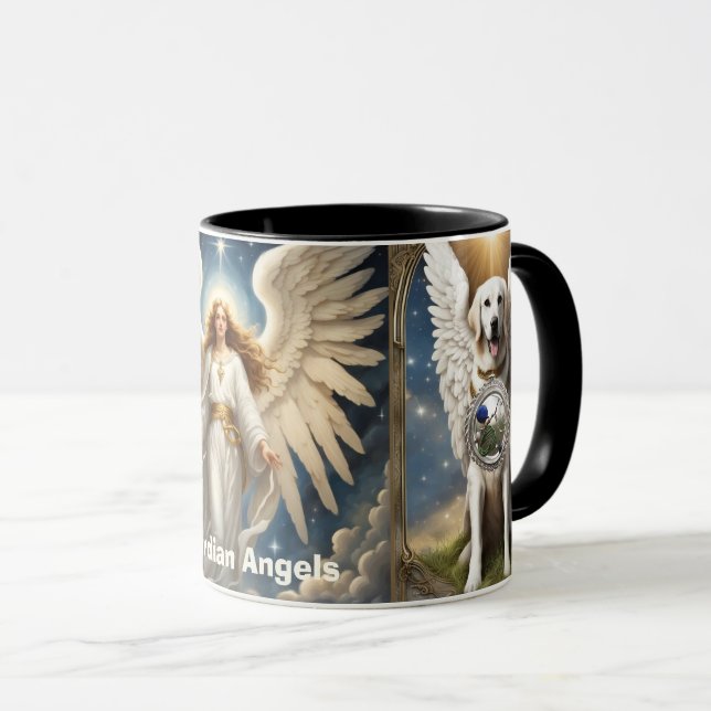 Les anges gardiens Invocation et Gratitude Mug (Devant droit)