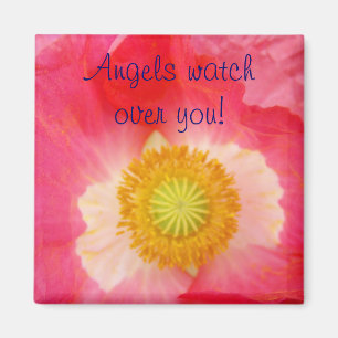 Les anges veillent sur vous ! aimants cadeaux Coqu