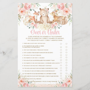 Les animaux boisés brouillent la flore au-dessus o