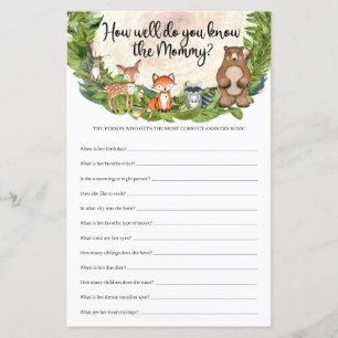 Les animaux de la forêt À quel point connaissez-vo