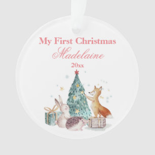 Les animaux de la forêt de Noël de la première gén