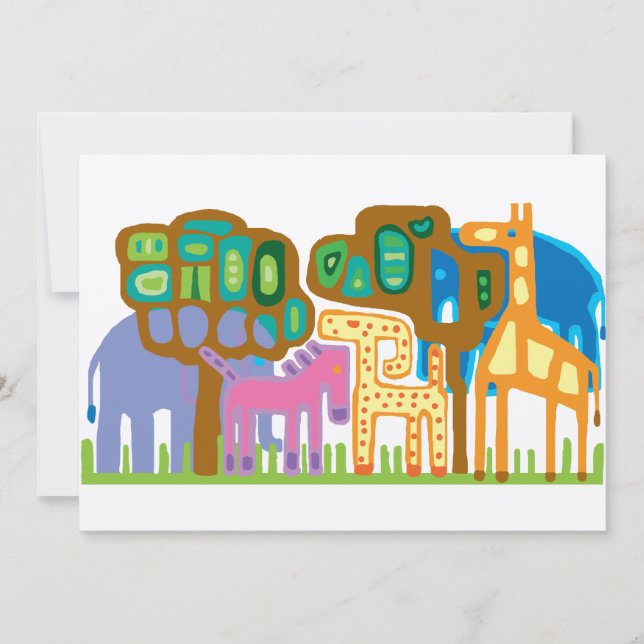 Les animaux de la jungle (Devant)