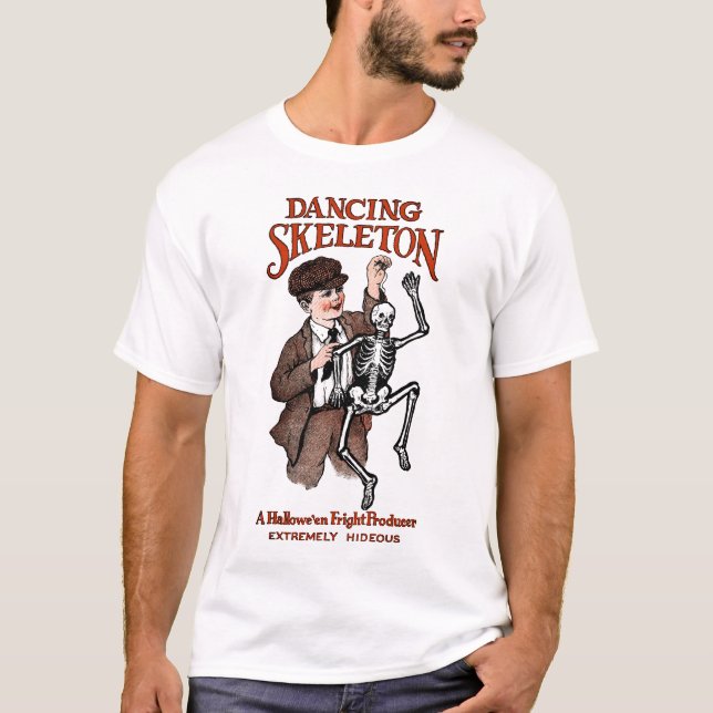 les années 1920 dansant le T-shirt squelettique (Devant)