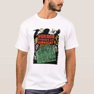 les années 1950 "grèves d'horreur" au T-shirt de
