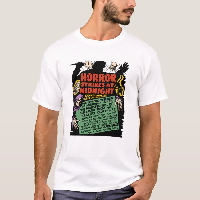 les années 1950 "grèves d'horreur" au T-shirt de (Devant)