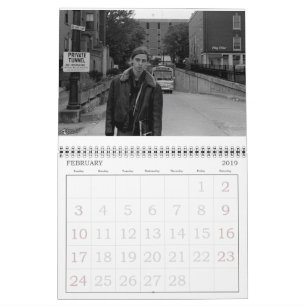 Les années 1970 en noir et blanc - calendrier 2019